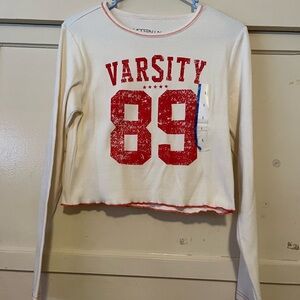 Varsity 89 Long Sleeve Top